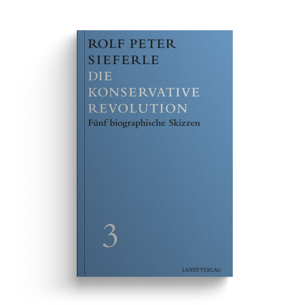 Die konservative Revolution. Fünf biographische Skizzen